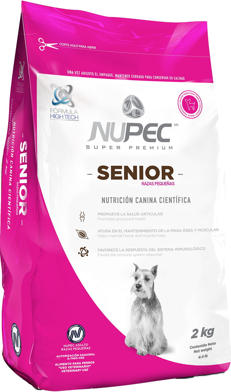 Grupo Nupec Nutrición Científica Senior Raza Pequeña Sabor Mix